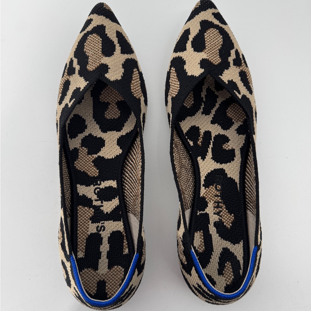 Rothys The Point | Desert Cat Ballet Flats Size 8